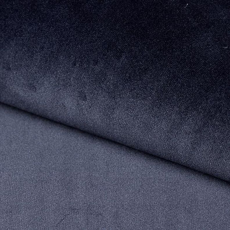 Upholstery Fabric Velvet – midnight blue,  image number 2