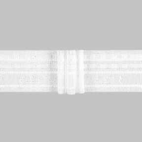 Pleated Curtain Tape 3x, 50 mm – white | Gerster, 