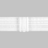 Pleated Curtain Tape 3x, 50 mm – white | Gerster,  thumbnail number 1