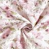 Tablecloth fabric Watercolor flowers – ivory/light dusky pink,  thumbnail number 4