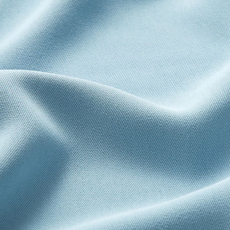 Plain blouse fabric – light blue,  image number 2