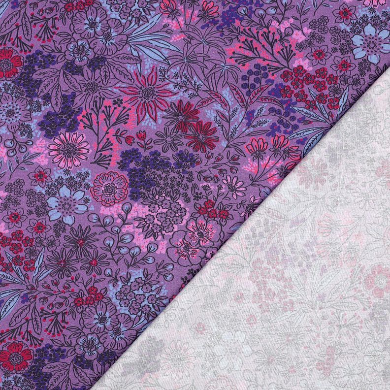 Cotton Poplin wildflowers | Poppy Fabrics – lavender, image number 5