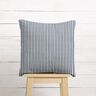 Decor Fabric Half Panama Fine Stripes – denim blue/natural,  thumbnail number 7