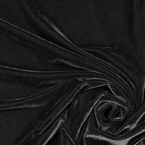 Stretch Velvet black, 