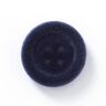 Velvet 4-Hole Button – navy blue,  thumbnail number 1