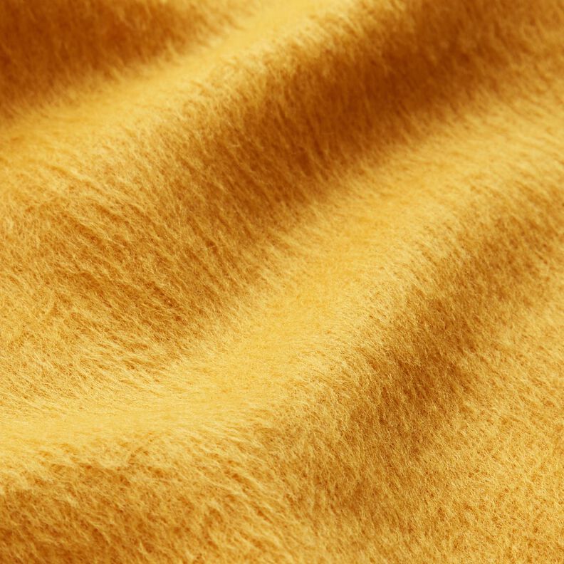 roughened coat fabric – curry yellow, image number 2