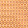 Cotton Cretonne Tile Ornaments – orange,  thumbnail number 1