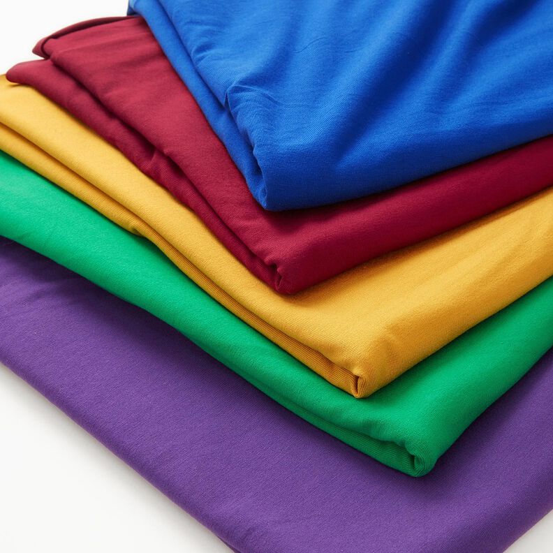 Medium summer jersey viscose – green,  image number 5