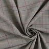 Glen Plaid Stretch Viscose – grey/pink,  thumbnail number 3