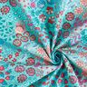 Coated Cotton maritime mix – aqua blue,  thumbnail number 3