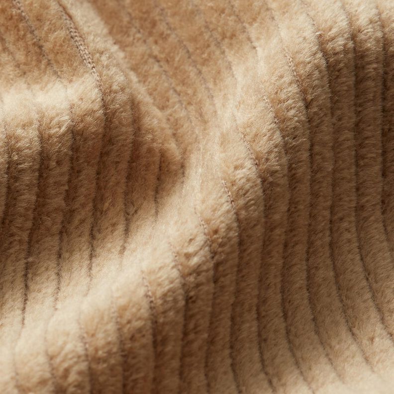 Stretchy wide corduroy – beige,  image number 2