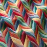Decor Fabric Tapestry Fabric colourful zigzag – light yellow,  thumbnail number 2