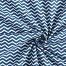 Cotton Cretonne Zigzag – navy blue/white,  thumbnail number 4