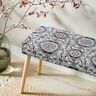Decor Fabric Tapestry Fabric Oriental Mandala – blue/ivory,  thumbnail number 5