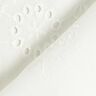 Broderie Anglaise large flower tendrils – white,  thumbnail number 4