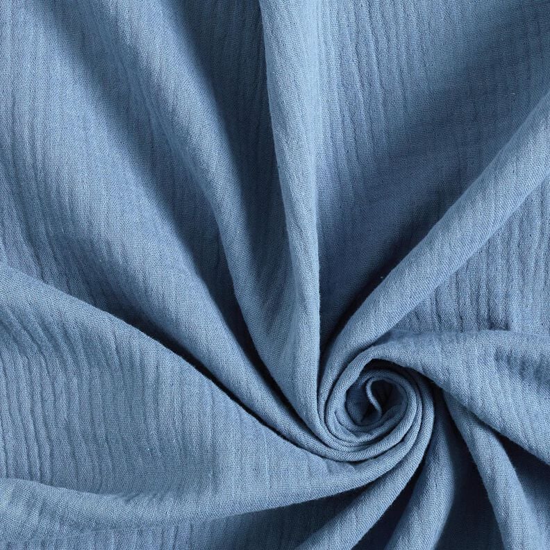 Double Gauze/Muslin – denim blue, image number 1