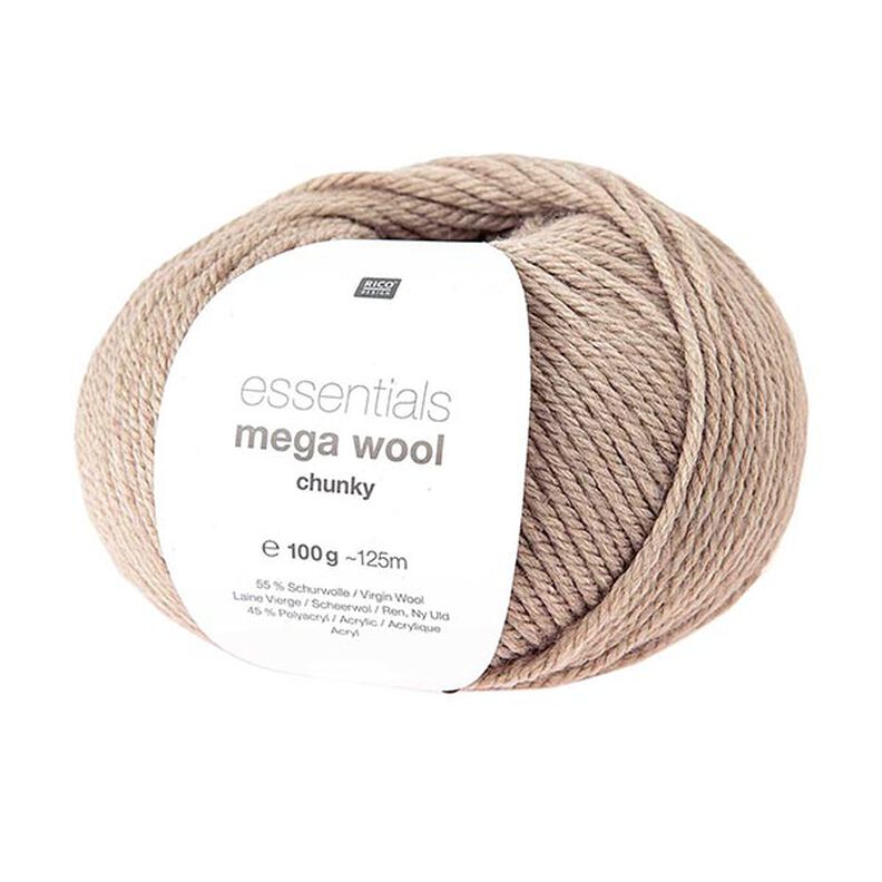 Essentials Mega Wool chunky | Rico Design – natural,  image number 1