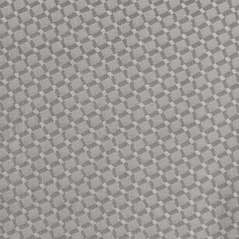Lining Fabric Jacquard Diamonds – grey,  image number 1