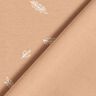Cotton Jersey leaves – light brown,  thumbnail number 4