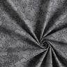 Shirt fabric flowers – grey/black,  thumbnail number 3