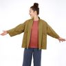 WOMAN SINA - kimono jacket with slanted pockets, Studio Schnittreif  | XS -  XXL,  thumbnail number 4