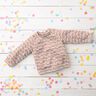 Cotton Jersey cute swans – light pink/white,  thumbnail number 5