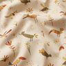 Cotton Poplin birds in the meadow – natural,  thumbnail number 2