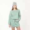 Brushed Sweatshirt Fabric – reed,  thumbnail number 7