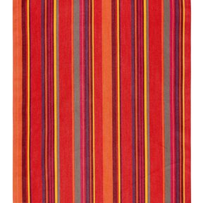 Outdoor Deckchair fabric Longitudinal stripes 44 cm – raspberry/fire red, 