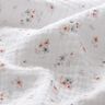 Double Gauze/Muslin romantic little flowers – white,  thumbnail number 2