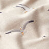 Half Panama Decor Fabric Seagulls – natural,  thumbnail number 2