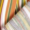 Cotton Cretonne wavy stripes &ndash; white/light orange,  thumbnail number 4