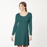 Medium Cotton Jersey Plain – dark green,  thumbnail number 6