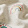 Cotton Jersey Rainbows Foil Print – natural/light grey,  thumbnail number 3