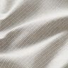 Decorative fabric, canvas fine stripes, recycled – grey,  thumbnail number 2