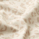 Leopard Print Cotton Jersey – natural, 