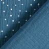 Double Gauze/Muslin Polka Dots – denim blue/white,  thumbnail number 4