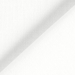 Linen fabric Stretch – white, 