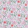 Cotton Poplin large meadow flowers Digital Print | Poppy Fabrics – white,  thumbnail number 1