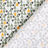Cotton Cretonne Mini triangles – reed/white,  thumbnail number 4