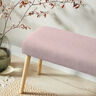 Decor Fabric Half Panama Subtle Texture – pink/light beige,  thumbnail number 7