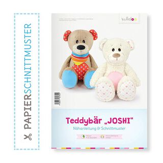 Sew a teddy bear paper pattern - "JOSHI"  | Kullaloo, 