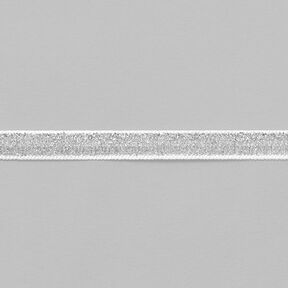 Velvet ribbon Metallic [10 mm] – metallic silver, 