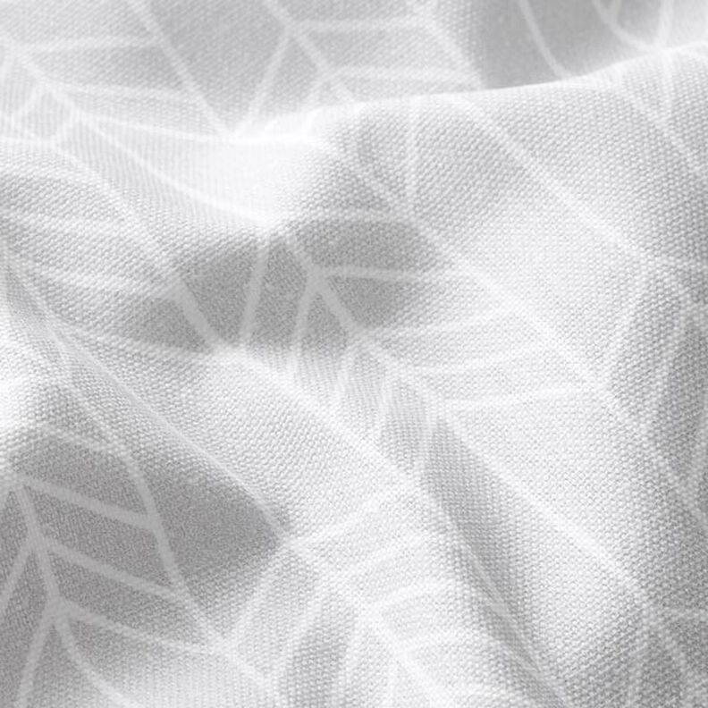 Decor Fabric Half Panama Arrow Pattern – light grey, image number 2