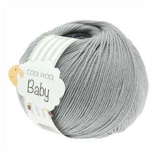 Cool Wool Baby, 50g | Lana Grossa – silver grey, 