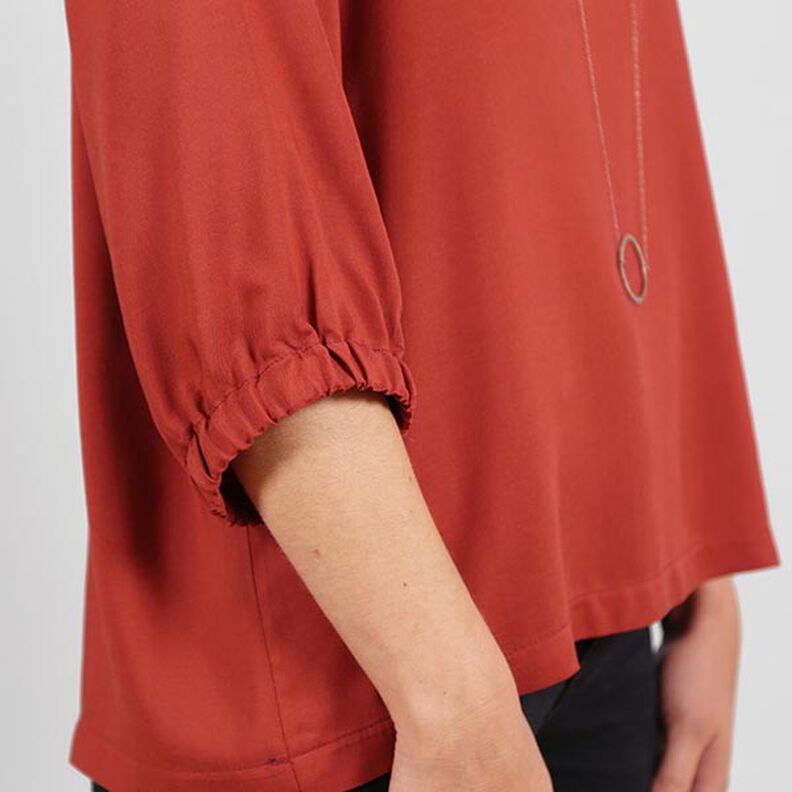 FRAU HOLLY - wide blouse with gathered sleeve hems, Studio Schnittreif  | XS -  XXL,  image number 4