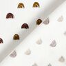 Muslin small rainbows, smooth – ivory/curry yellow,  thumbnail number 5