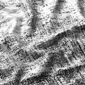 Knitted fabric abstract metallic print – metallic silver/black, 