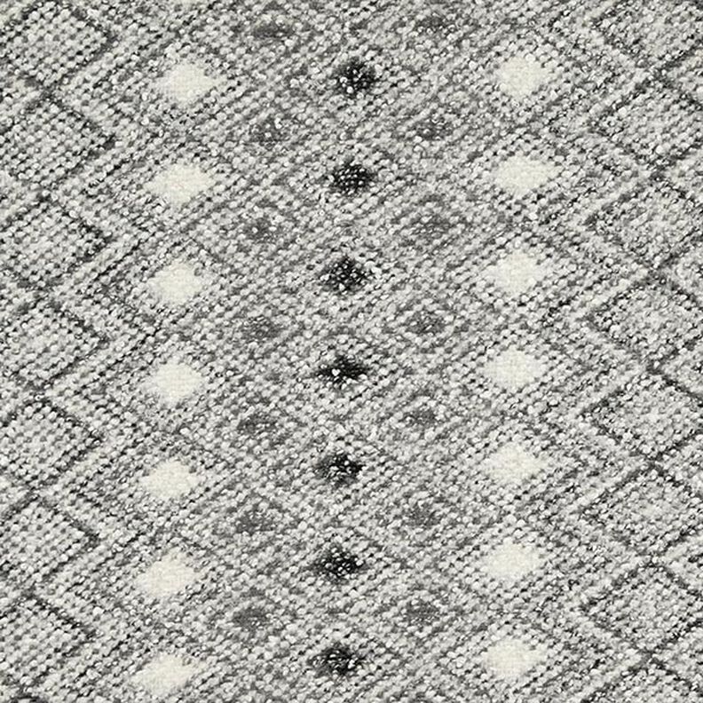 Large Diamonds Wool Blend Bouclé Knit – grey,  image number 1