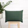 Decorative fabric, chequered grid, recycled – dark green,  thumbnail number 6